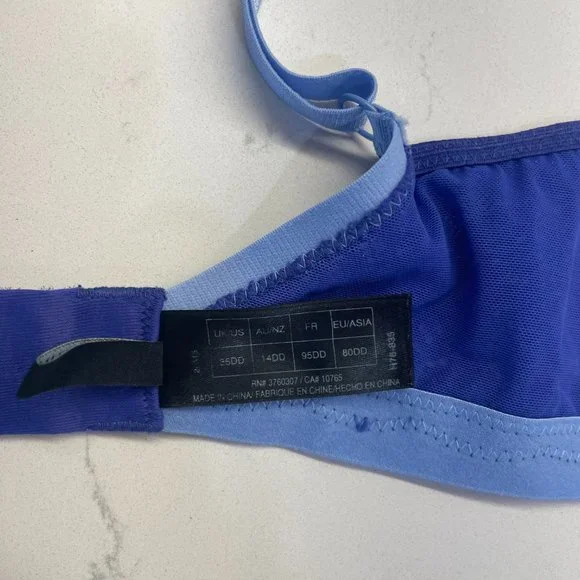 Heidi Klum Intimates Madeline Contour Bra in Royal Blue /‎ Vista Blue, 36DD /36E - Picture 5 of 6